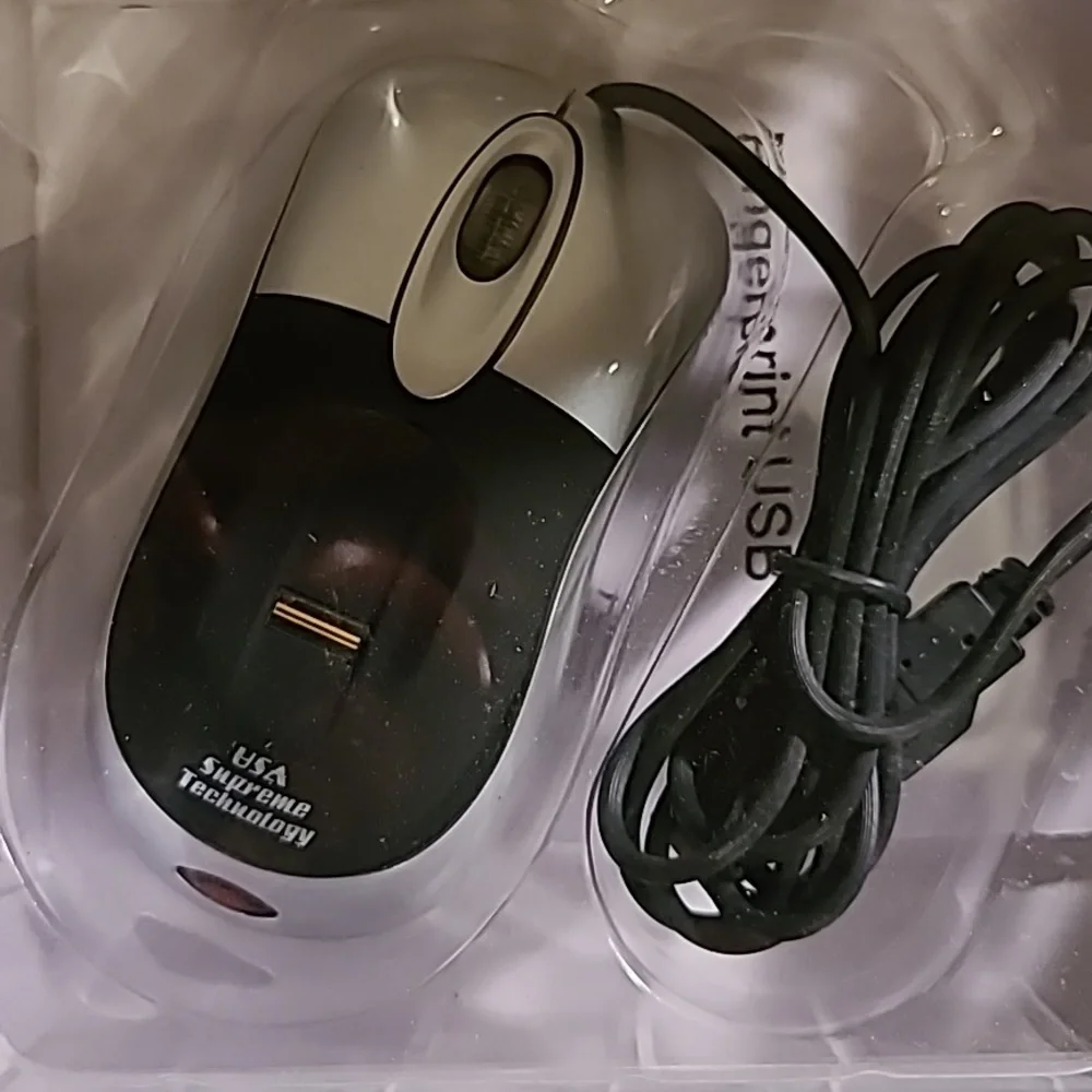 Supreme Technology Fingerprint Security Mouse